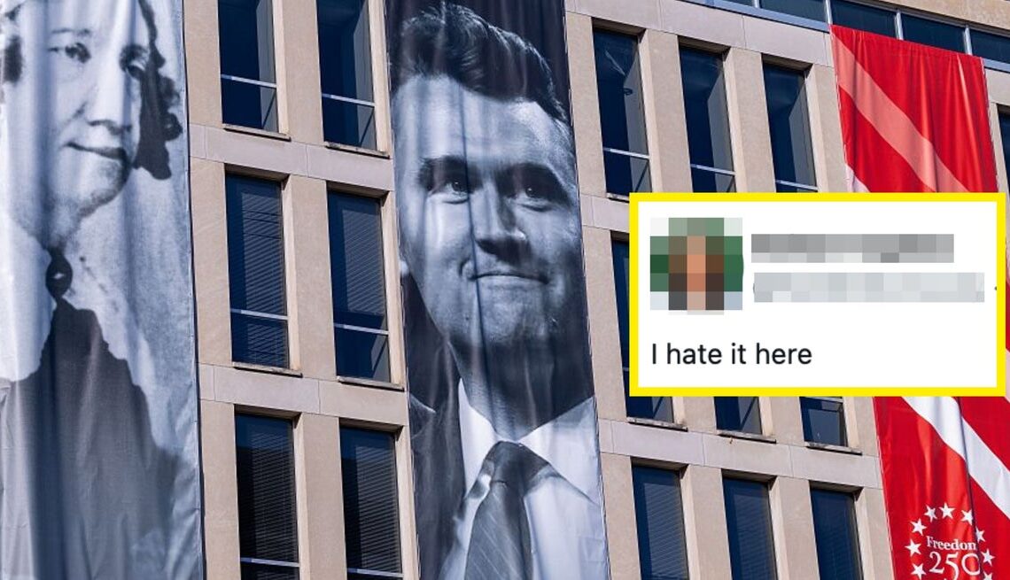 Everyone Is Saying The Same Thing About This New Banner On The Department Of Education Building
