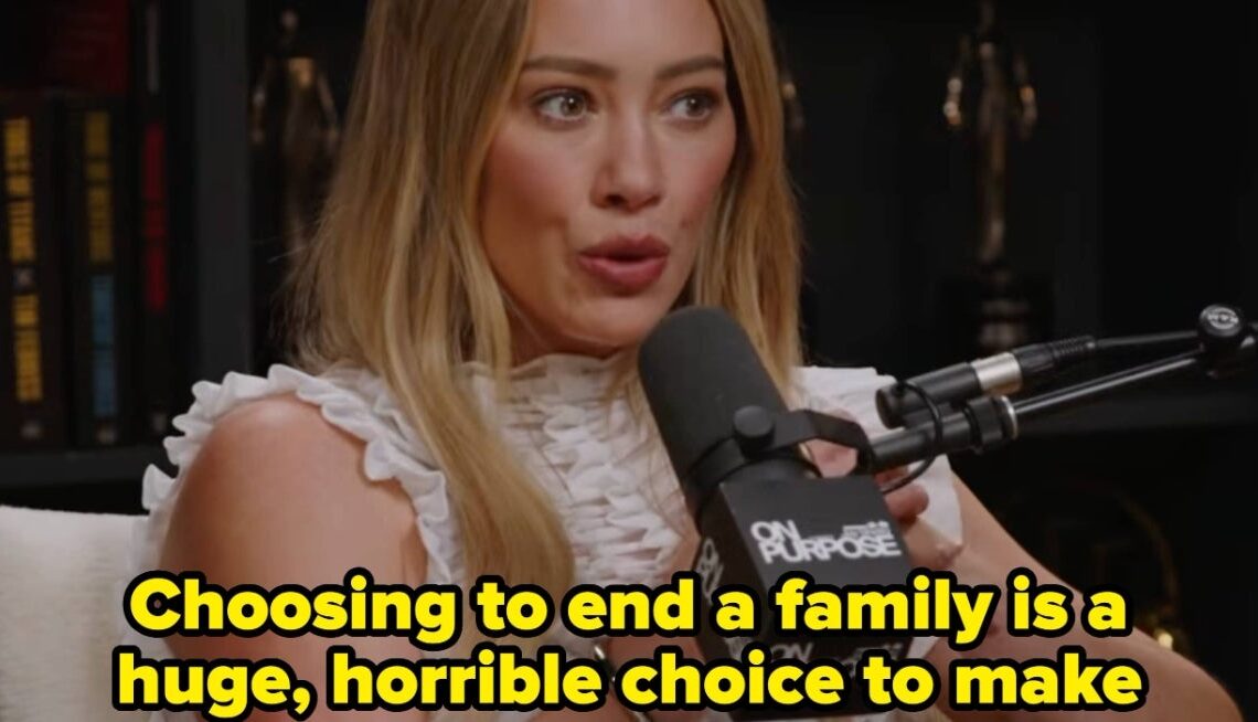 Hilary Duff Said Divorcing Her Husband Felt Like A "Huge, Horrible Choice"