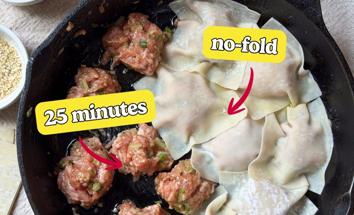 I Tried The Internet's Favorite No-Fold Dumpling Trick, And Now I'm Obsessed