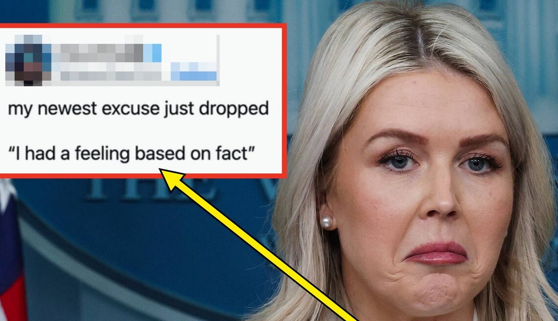 Karoline Leavitt Just Gave This Unhinged Reason For Trump's Strike On Iran