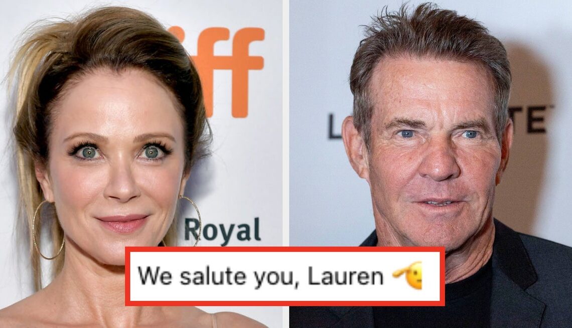 Lauren Holly's Response To The Dennis Quaid-Ted Cruz Photo Is Going Viral