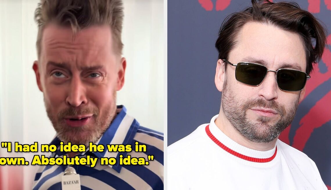 People Are Defending Macaulay Culkin After He Was Left Genuinely Stunned To Learn That His Brother Kieran Culkin Was In The Same City As Him